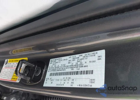 2025 Ford F-150 Lariat из США, поврежденный, VIN 1FTFW5LD9SFA37472